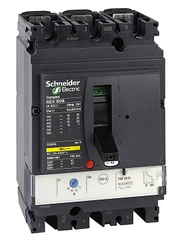 LV430671 | Автоматический выключатель NSX160H TM-D 3P3d 125A 70кА, Schneider Electric