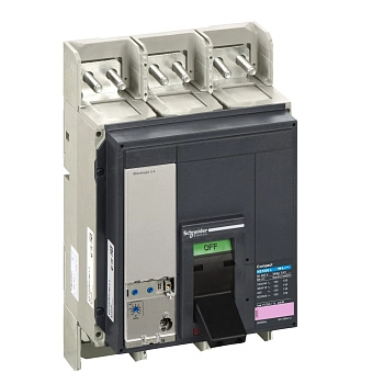 33479 | Автоматический выключатель NS1250H MICR.2.0 3P 1250А 70кА, Schneider Electric