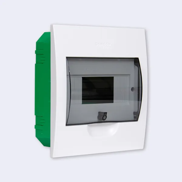 EZ9E108S2FRU | City9 Box корпус встраиваемый с проз. дв. 1ряд/8мод, Systeme Electric