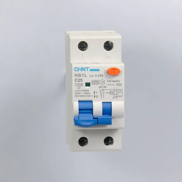 203109 | АВДТ NB1L 1P+N C25 30мА тип AС 10кА, электромеханический, Chint