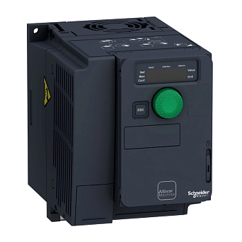 ATV320U11M2C | Преобразователь частоты, серия ATV320, 1,1 кВт, 6,9 А, перегрузка 150 %, 220 В, 1ф, Schneider Electric