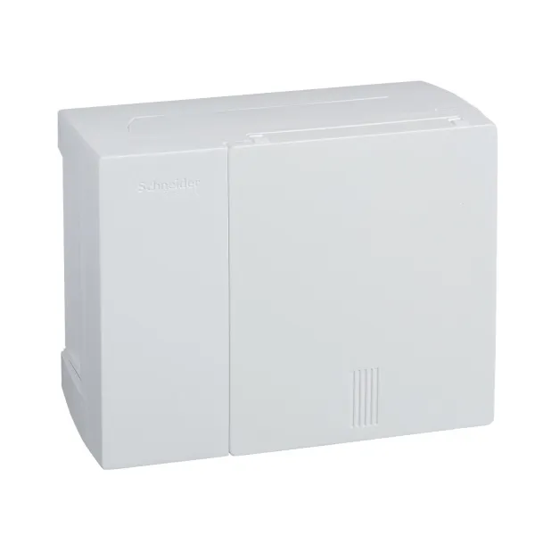 MIP12106 | Щиток навесной Mini Pragma 1 ряд/6 модулей, непрозрачная дверь, Schneider Electric