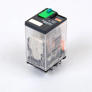 RXM2AB1BD | Универсальное реле, серия RXM, 24В DC, 12А, 2CO, Schneider Electric