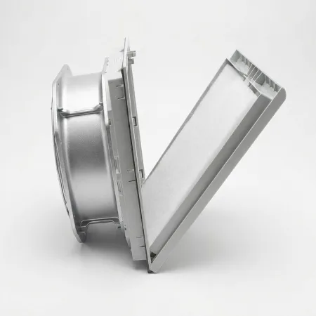Вентилятор с фильтром 650/800 м3/ч, 220-240В AC, Flip 323х323мм, вырез 292x292мм, RAL7035