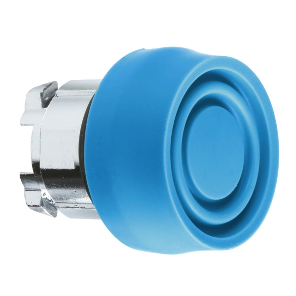ZB4BP6S | Головка кнопки, силиконовый колпачок, синяя, Schneider Electric