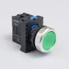 667584 | Кнопка упр. NP8-10BND/3 подсветка, самовозв, зеленый, AC110-230В(LED), 1НО, IP65 (Аналог ch667251), Chint