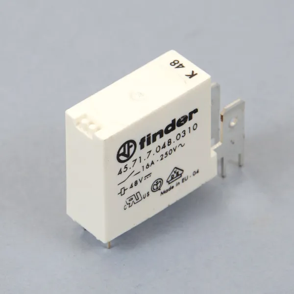 457170480310 | Миниатюрное реле, серия 45, 48В DC чувств., 16А, 1NO, Finder