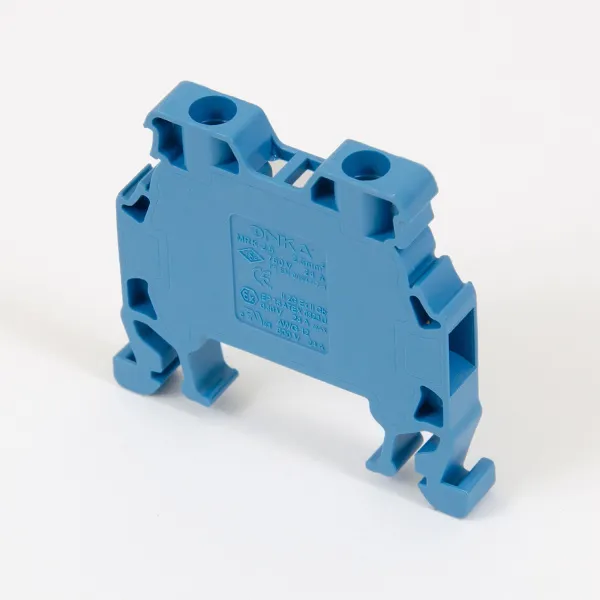 1010015 MRK 2,5 | Клеммник на DIN-рейку 2,5мм.кв. (синий), 1015, Onka 