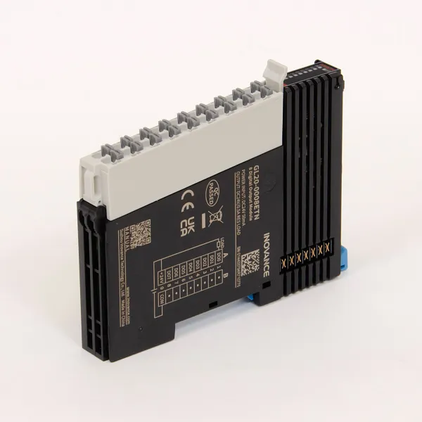 GL20-0008ETN | Модуль расширения для ПЛК Easy, 8 выходов транзисторных NPN, клеммы Push-in, Inovance