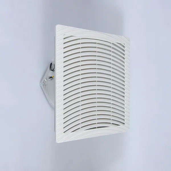 Вентилятор с фильтром 230/265 м3/ч, 220-240В AC, 50/60 Гц, 250х250мм, вырез 223x223мм, цвет RAL7035