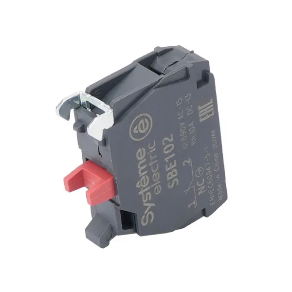 SBE102 | Контактный блок, 1НЗ, для серии SB4 и SB5, Systeme Electric