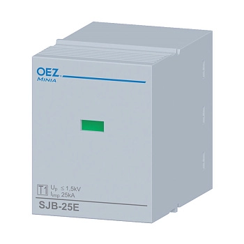 OEZ:38360 | Сменный модуль тип 1, запасная часть, Iimp 25 kA, Uc AC 350 V, только сменный модуль, искровой разря, OEZ