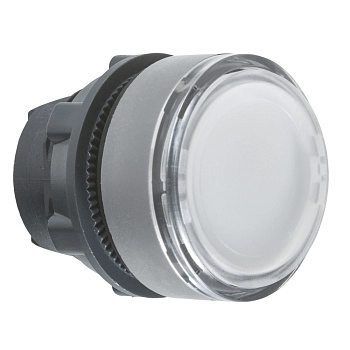 ZB5AA18C0 | Головка кнопки, белая, для вставки маркировки, С0, Schneider Electric