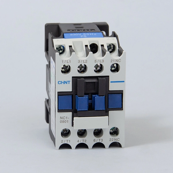 220800 | Контактор NC1-0901 9А 230В/АС3 1НЗ 50Гц, Chint