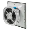 Вентилятор с фильтром 550/600 м3/ч, 220-240В AC, 50/60 Гц, 325х325мм, вырез 291x291мм, цвет RAL7035