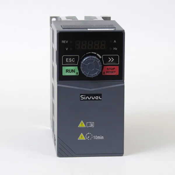 SID300-0R4G/0R7P-2BS | Преобразователь частоты SID300, 0,4кВт - 150% или 0,75кВт - 120%, 1ф/3ф 220В, STO, тормозной модуль, Sinvel