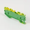 3034073 | Клемма DT 2,5-QUATTRO-PE, соединение push-in, 4 вывода, желто-зел., Phoenix Contact