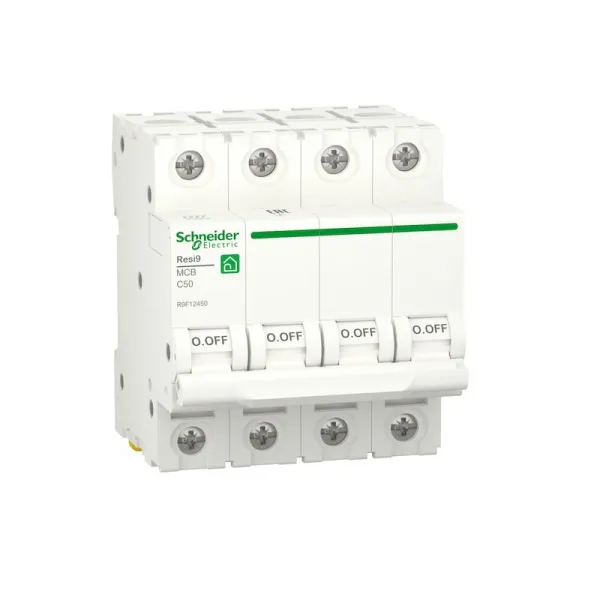  | Автоматический выключатель кривая С 50А 4P 6кА, Schneider Electric