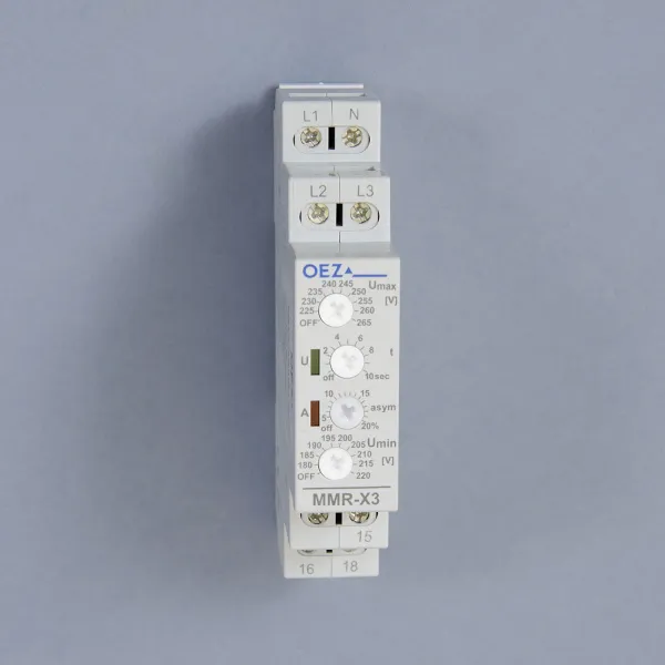 OEZ:43245 | Реле контроля напряжения трёхфазное 1CO 8А, OEZ