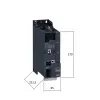 ATV340U15N4E | Преобразователь частоты, серия ATV340, 1,5 кВт, 4 А, перегрузка 150%, 380B, Schneider Electric