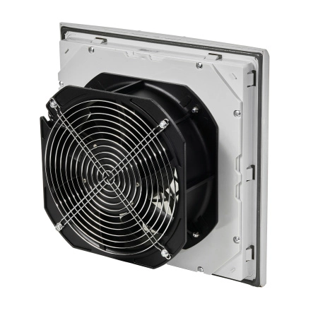 Вентилятор с фильтром 650/800 м3/ч, 220-240В AC, Flip 323х323мм, вырез 292x292мм, RAL7035
