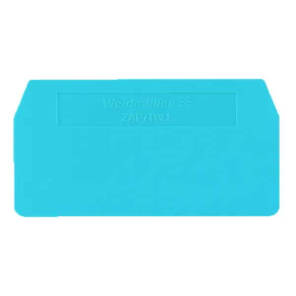 1608750000 | Торцевая крышка ZAP/TW 1 BL (для ZDU 2,5), (уп.-50шт.), Weidmuller