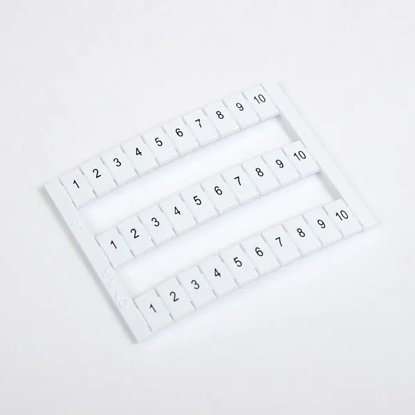 1060377 OD10-2,5 | Горизонт. марк-ка (1-10), для MRK 2,5. MRK 4S. OPK 2,5. OPK 4S. 1 лист - 30 шт., Onka 