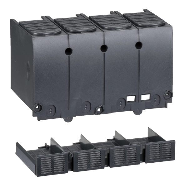 LV438326 | 4П КЛЕМ.ЗАГЛУШ. ДЛЯ ПОСЛ.СОЕД.NSX100-250, Schneider Electric