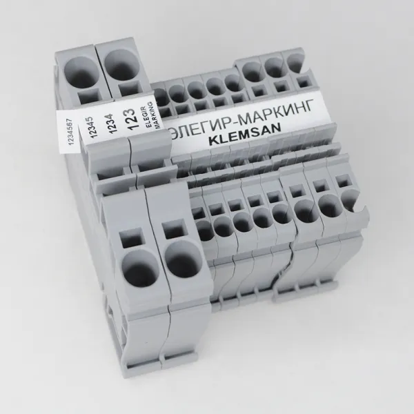 5034251  | Маркировка для клемм Onka OPK-1.5, размер маркера 5,0x11,2мм (рулон - 3000шт.), подойдет для группов, Elegir 