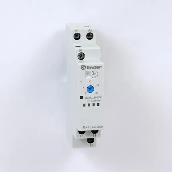 804102400000 | Таймер 80 серии, функция ВЕ, 1 СО, питание 24…240В АС/DC, Finder