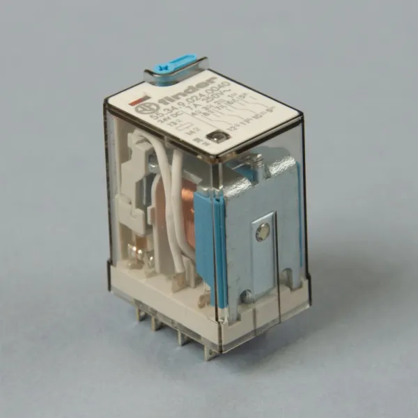 553490240040 | Универсальное реле, серия 55, 24В DC, 7 А, 4CO, Finder