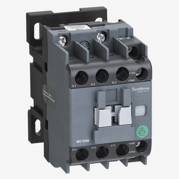 MC1E12C7 | КОНТАКТОР MC1E 3P 12A НО+НЗ 36V 50/60ГЦ (LC1E1210C5), Systeme Electric