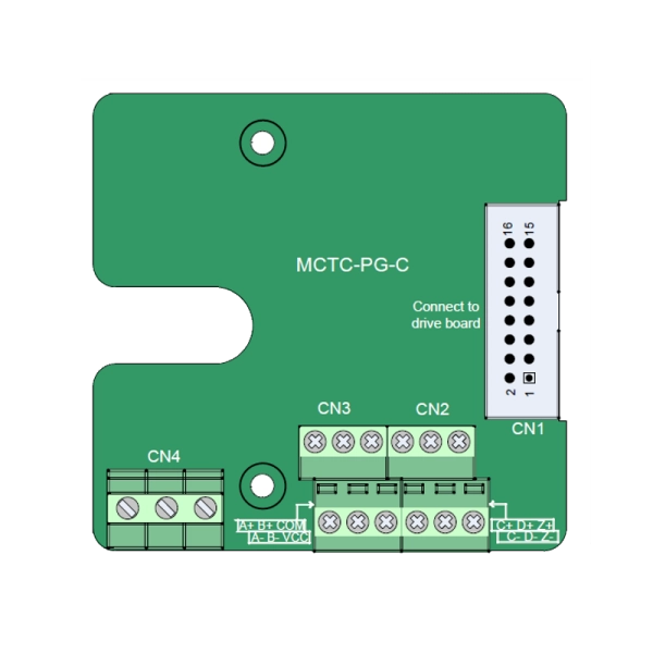 MCTC-PG-C | Карта для подключения Sin/Cos энкодера, Inovance