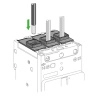 LV426967 | Алюминиевые клеммы EverLink NSXm. Комплект 3 шт., Schneider Electric