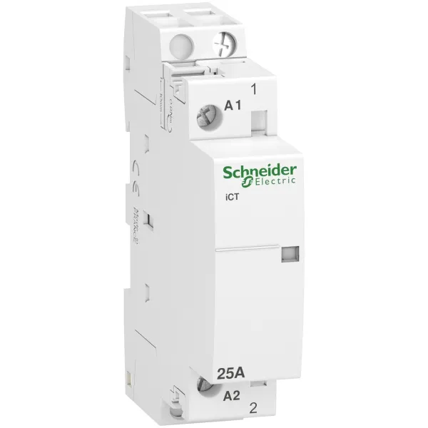A9C20731 | Модульный контактор, серия iCT, 1НО, 25А, управление 230…240В AC, Schneider Electric
