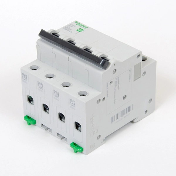 EZ9F34425 | Easy9, 4p, 25А, кривая C, 4,5кА — Автоматический выключатель, Schneider Electric