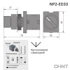 574822 | Переключатель NP2-ED33, 3 положения, фиксация, 2НО, IP40, Chint