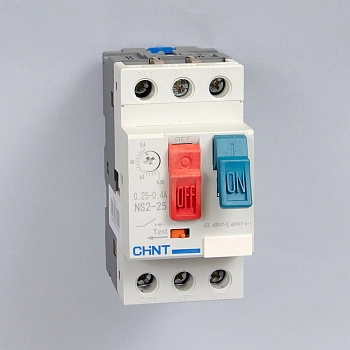 ch495074 | Автоматический выключатель защиты двигателя NS2-25 0.25-0.4А, Chint