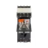 HF18-110AC-4 | Комплект реле: колодка винт;пластиковая клипса;маркер + реле Hongfa 4CO 6A; AgNi; катушка 110B AC, ID