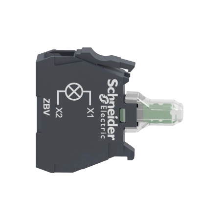 ZBVB3 | Светодиодный блок, 24В, зеленый, Schneider Electric