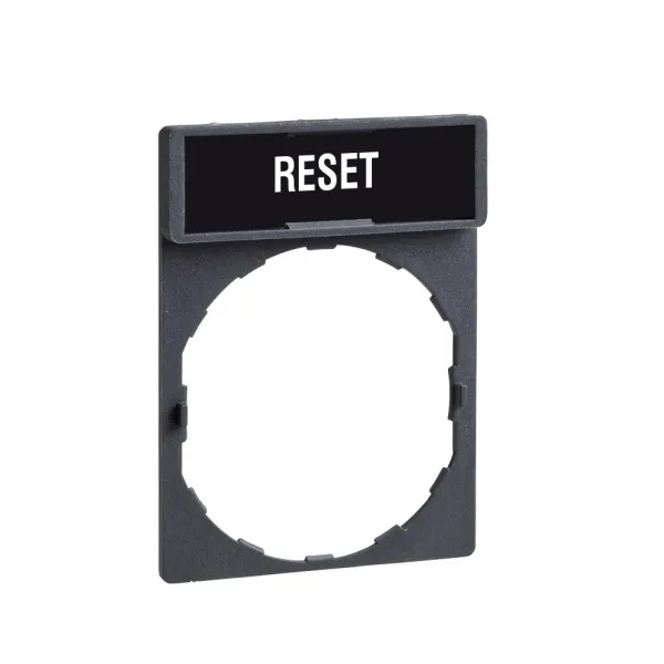 ZBY2323 Маркировка RESET, Schneider Electric 