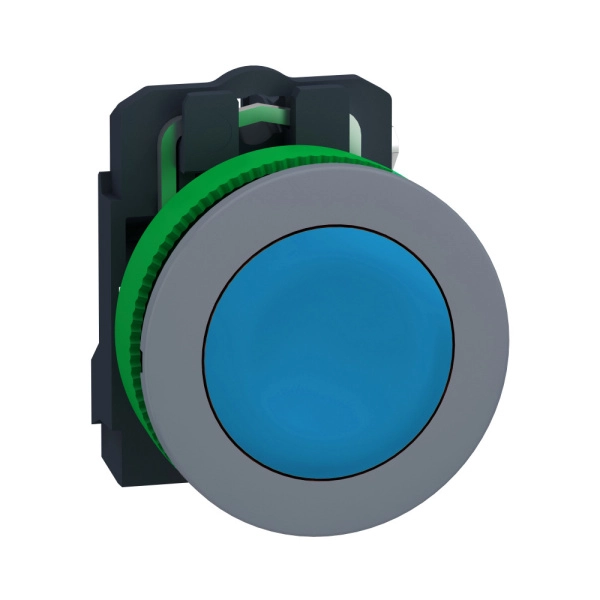 XB5FA61C0 | Кнопка без подсветки, с возвратом, 1НО, синяя, C0, Schneider Electric