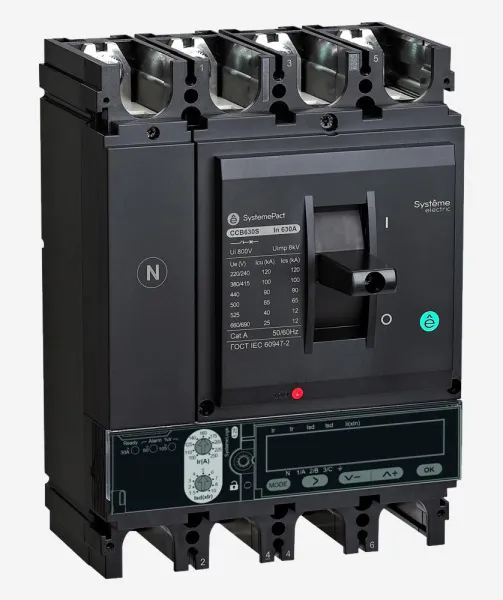 SPC160F16052E4DFC | АВТ.ВЫКЛ SYSTEMEPACT CCB160 36KA 4P4D S5.2E 160A, Systeme Electric