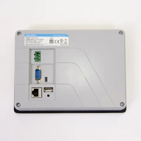 IT7070E | HMI 7 дюймов, LCD экран, разр. 800*480, цветность 24бит , 24В DC, 2 x RS485, 1 x RS232, 1 x USB mini, Inovance