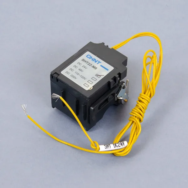 269606 | Независимый расцепитель SHT22-M8 DC 24В для NM8N-250/400/630, Chint