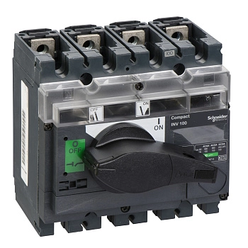 31165 | Выключатель нагрузки INV160 160 A 30кА 4P, Schneider Electric