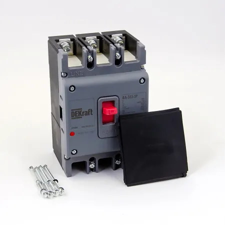 22750DEK | Силовой авт. выключатель 3P 100А 36кА ВА-303, Dekraft