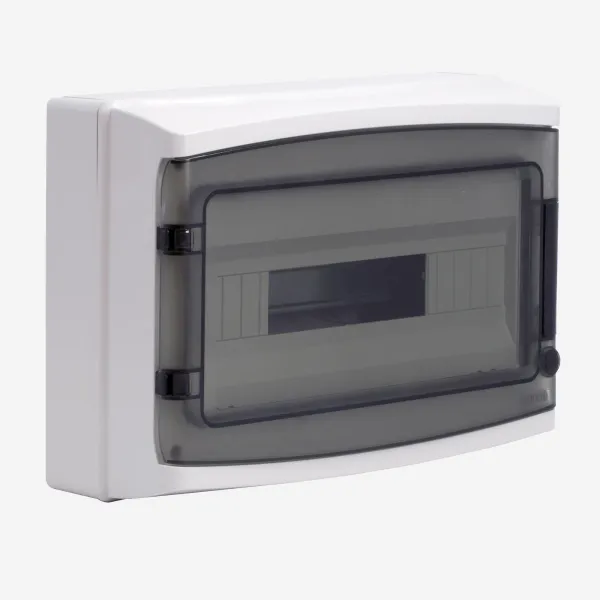 DKC RB18W6TGD Щиток настенный с дверцей 18 мод.,IP65, серый, с клеммным блоком 63А