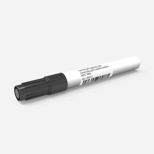 65012  | Чистящий маркер для печатающей термоголовки ИПС 98%, Elegir 