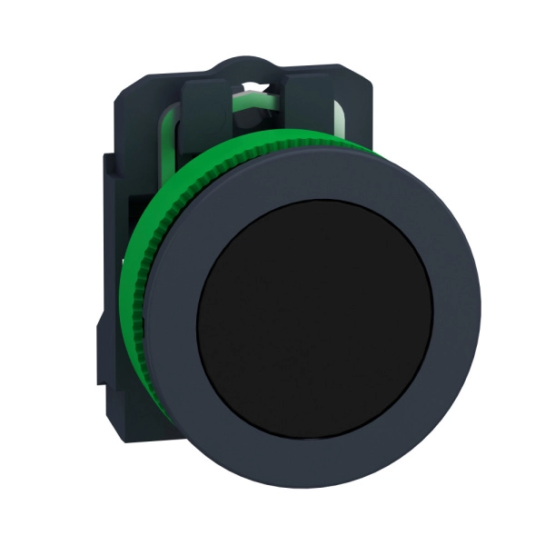 XB5FA21 | Кнопка без подсветки, с возвратом, 1НО, чёрная, Schneider Electric